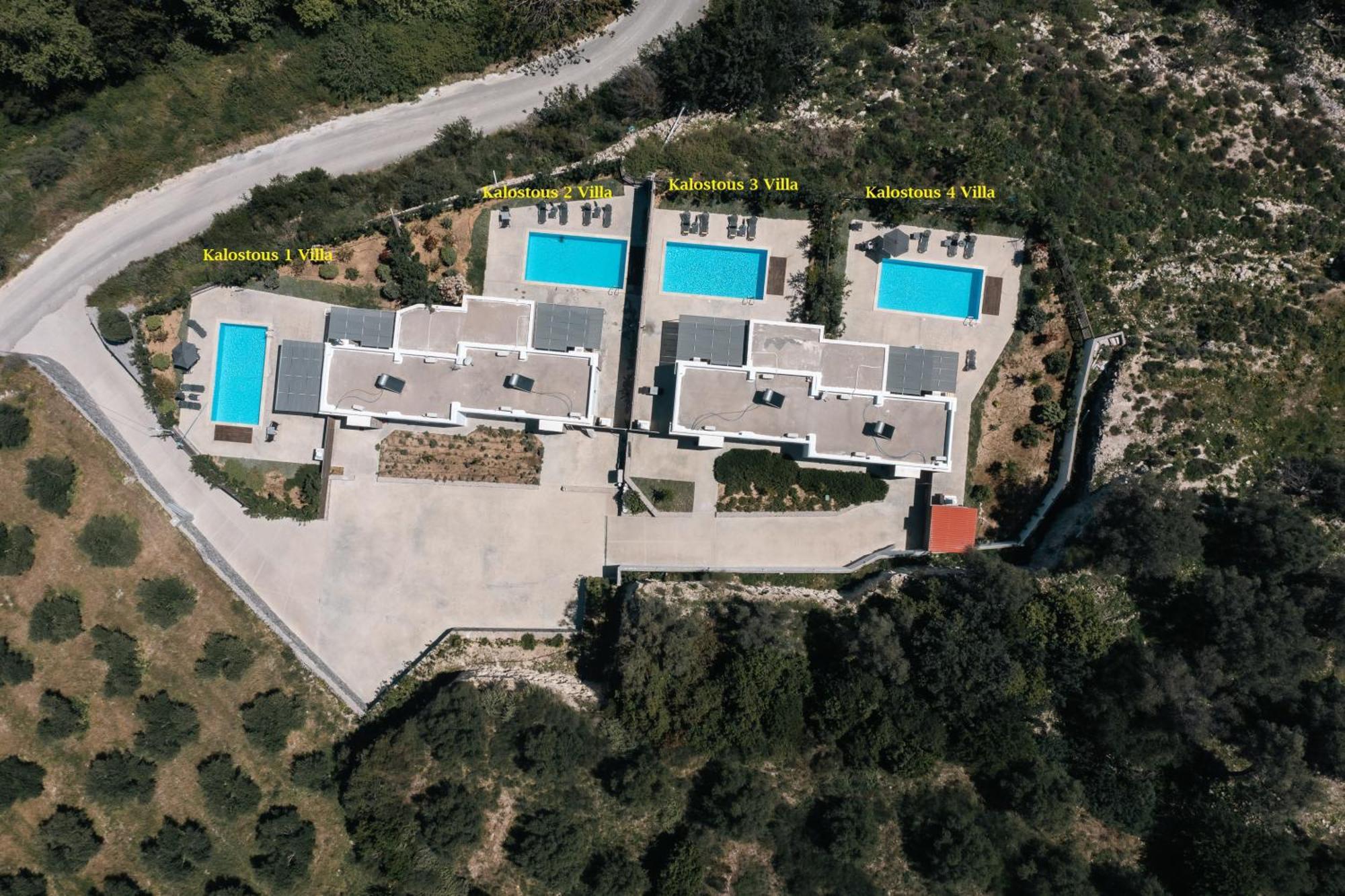 Kalostous Agia Triada Bagian luar foto